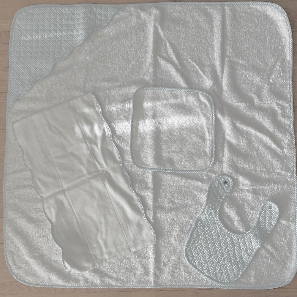 Brand New Baby 4 piece gift set. Never used.